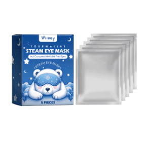 Wiieey Sleep Steam Eye Mask, Gentle Hot Compress To Relieve Eye Fatigue And Improve Sleep Quality Daily Use